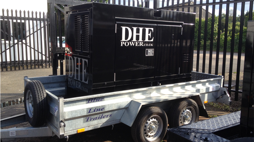 Suffolk Stage Hire 60KVA Generator